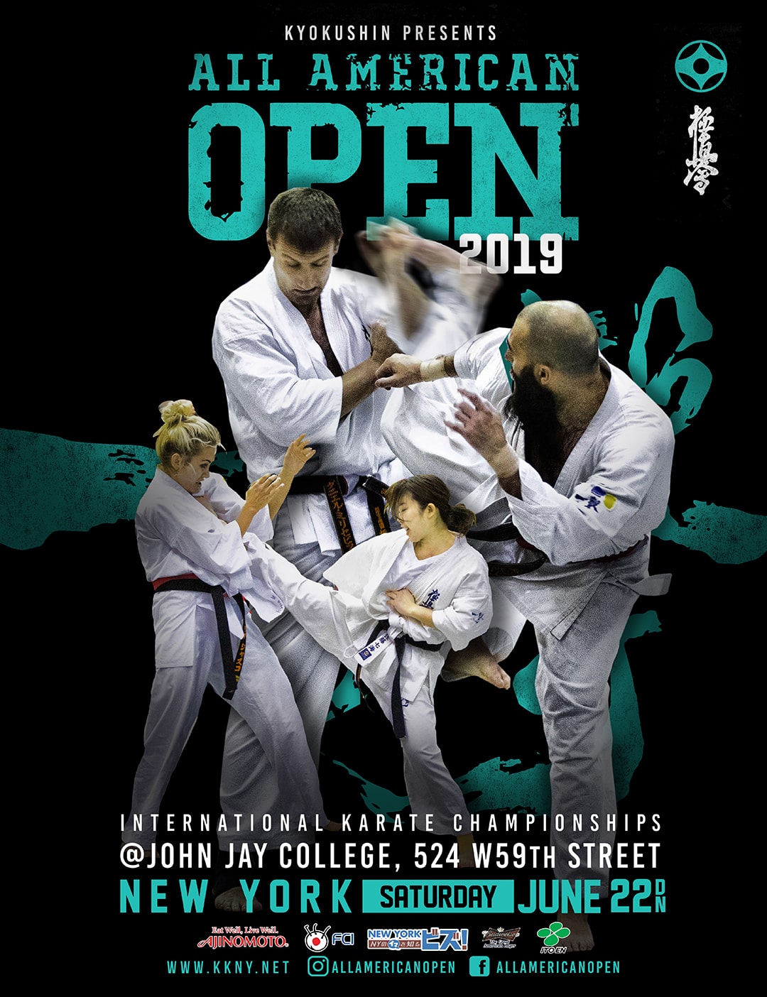 All American Open 2019 poster